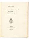SEDILLOT, LOUIS-PIERRE-EUGÈNE-AMÉLIE. Mémoire sur les Instruments Astronomiques des Arabes.  1841